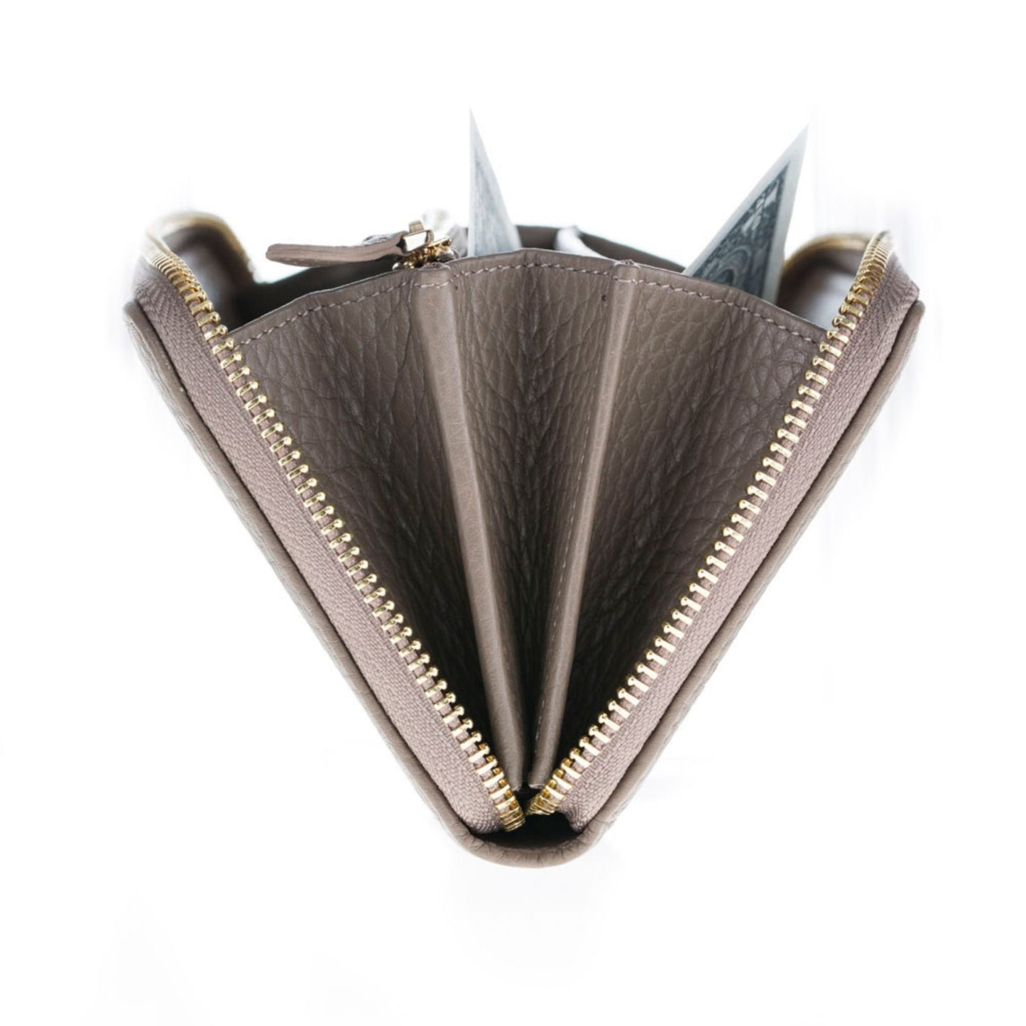 Westminster Handmade Full-Grain Leather Zippered Ladies Handbag